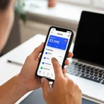 Gestión digital de cuentas Santander para particulares