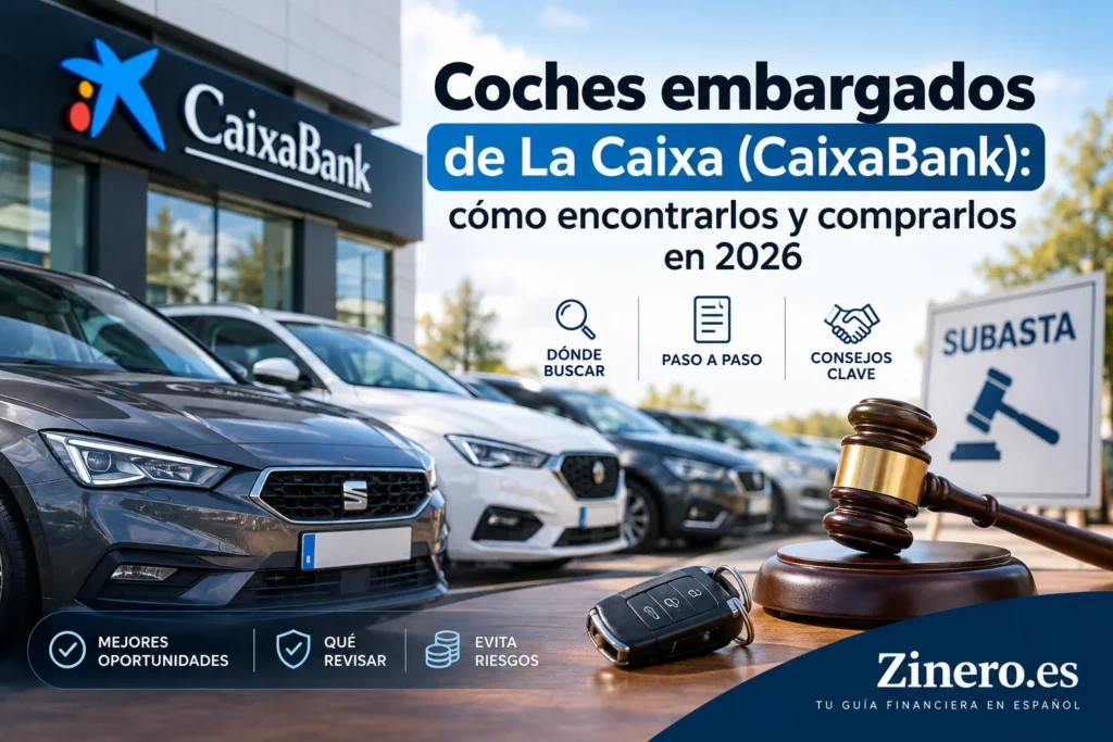 Coches embargados de La Caixa y CaixaBank en 2026